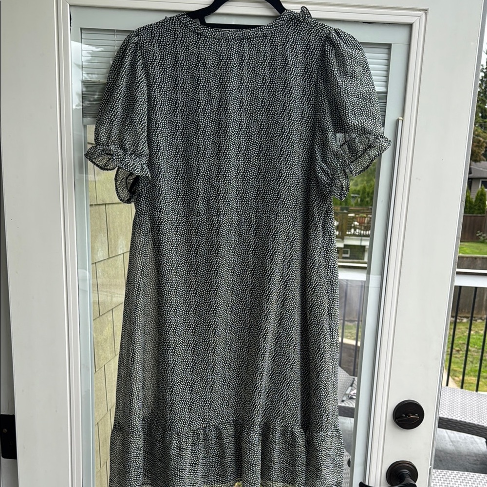 H&M Gray Ruffled Tiered Sundress - Picture 3 of 3